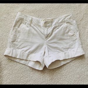 Old Navy Low Rose White Shorts